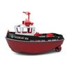 Tiodei 1/72 Scale RC Electric Tugboat, High-Speed Jet Pump Remote Control Boat with 8km/h Speed, Capsize Reset, Waterproof Hull (RTR Version/Black) view 2