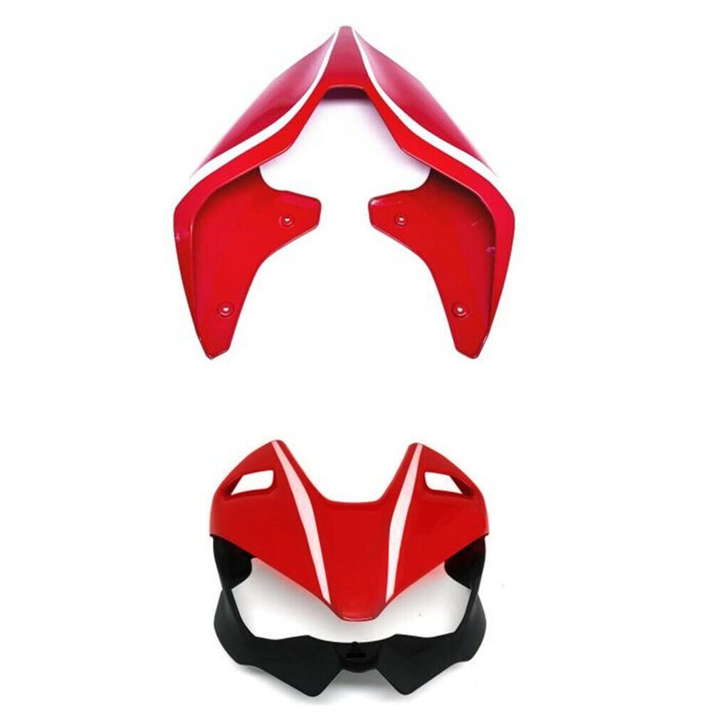 2020 for Ducati Streetfighter V4/S Red Motorcycle Headlight Fairing Rear Tail Cover Spoiler