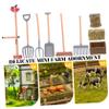 HEALSOPTHY 9pcs Miniature Farm Tools Toy Dwarf Shovel for Boys and Girls Realistic Miniature Farm Tool Models for Decor view 4
