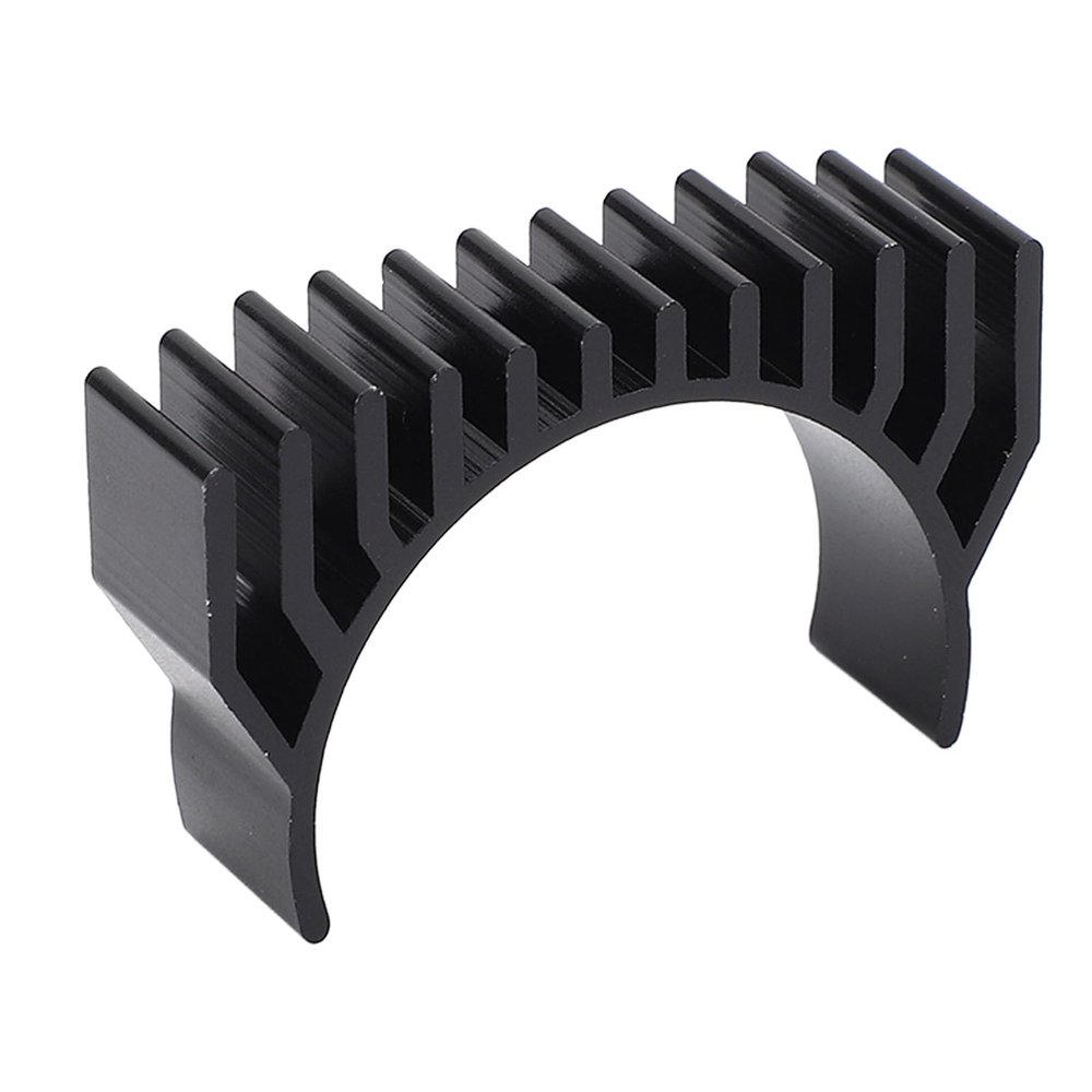 High Efficiency Motor Cooling Radiator Motor Radiator Kuuleyn Motor Cooling Heat Sink Aluminium Alloy Multifunctional Electric Engine Motor Heatsink for K1 K1c K1 Maximum (Black)