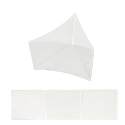 2025 Mahjong Card Sleeve, Mahjong Card Holder, Compatible with Large Card 6 1/8in X 4 3/4in, Durable Tri Fold Protector, Clear Plastic Sleeves for NMJL Card, Mahjong Gifts (2Pack)