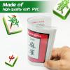 2025 Mahjong Card Sleeve, Mahjong Card Holder, Compatible with Large Card 6 1/8in X 4 3/4in, Durable Tri Fold Protector, Clear Plastic Sleeves for NMJL Card, Mahjong Gifts (2Pack) view 3