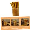 BESPORTBLE Divination Game Sticks Bucket Bamboo Sticks for Chinese Fortune Telling 64 Hexagrams Educational Tool Home Decor view 2