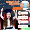 6 Pcs Silicone Rubbber Slap Bracelets Plain Slap Bracelets Wrist Soft and Safe Slap Bands Wrap Band for School Party Favors DIY Painting Wristband Craft Project Birthday Halloween Christmas (Orange) view 3