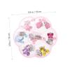 BESPORTBLE Children Ear Clip Earrings Cartoon Ear Clip for Girls Easy to Wear Remove Perfect Present view 2