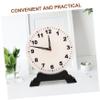 BESPORTBLE Desktop Boys and Girls Model Interactive Clock Teaching Tool for Education Portable Design for Classroom Home Use for Toddlers Boy Girl view 3