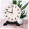 BESPORTBLE Desktop Boys and Girls Model Interactive Clock Teaching Tool for Education Portable Design for Classroom Home Use for Toddlers Boy Girl view 4