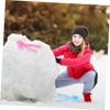 Kisangel 4pcs Mold Snow Playing Shape Maker Game Snow Portable Snow Cartoon Snow Snow Play Tools Snow Playing Snow Plastic view 2