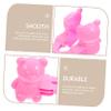 Kisangel 4pcs Mold Snow Playing Shape Maker Game Snow Portable Snow Cartoon Snow Snow Play Tools Snow Playing Snow Plastic view 4
