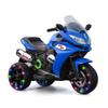 12V Kids Ride On Motorcycle - 3-Wheel Electric Motorcycle for Boys & Girls with LED Lights, MP3, and Safe Design - Gift for 3-8 Years Old (Blue+ Plastic+ 50-99 pounds) view 1