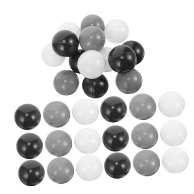 HEALSOPTHY 50pcs Plastic Ocean Balls for Boy Girl Lightweight Play Balls for Party Decoration Indoor Outdoor Fun Easy to Clean