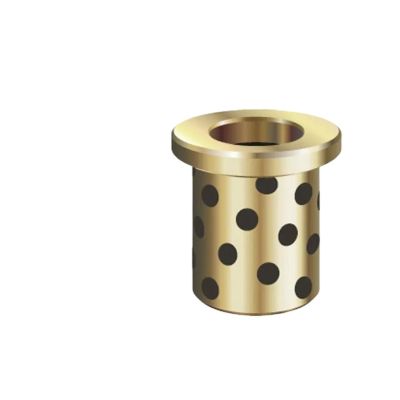 QIYOJKXJ JFB506030 5030F JFB5030(Size:50 * 60 * 30/75 * 5mm) Oilless Bearings|Bronze Bushings with Graphite Plugs