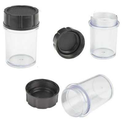 10pcs 20.3mm Thread Microscope Objective Lens Storage Case - Anti-Dust Plastic Box for Safe Keeping(10pcs 45MM)