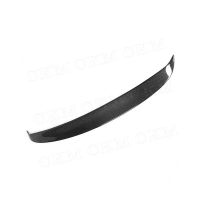 Carbon Fiber & FRP Rear Roof Trunk Wing Spoiler Compatible For VW Golf 7 VII MK 7 Standard Rline 2014-2017 Not GTI And R(Carbon Fiber)