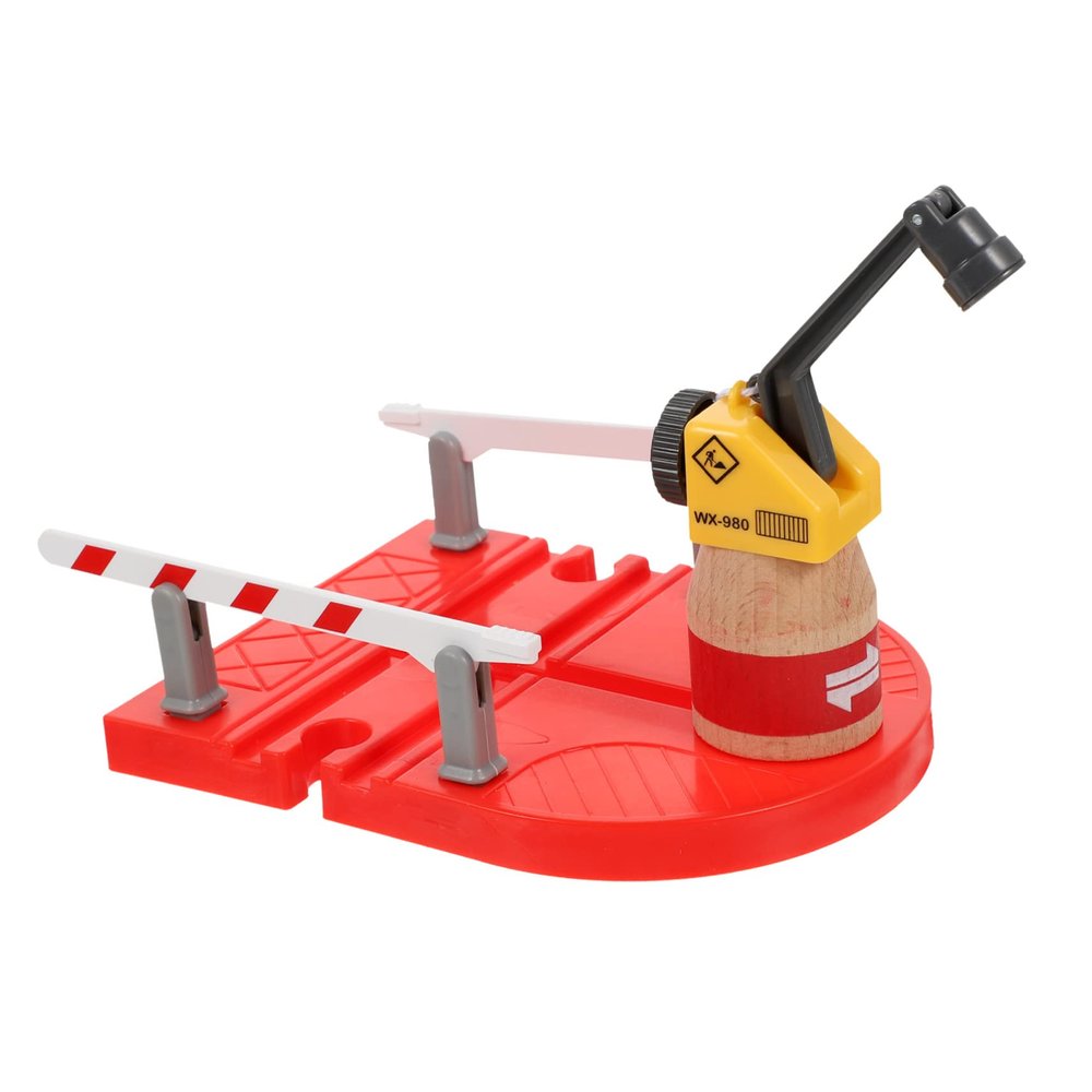 Kisangel Decorative Crane Toy Model for Boy Girl Fun Train Crane Accessory Lightweight and Realistic Design for Imaginative Play and Development Material