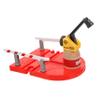 Kisangel Decorative Crane Toy Model for Boy Girl Fun Train Crane Accessory Lightweight and Realistic Design for Imaginative Play and Development Material view 1