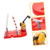Kisangel Decorative Crane Toy Model for Boy Girl Fun Train Crane Accessory Lightweight and Realistic Design for Imaginative Play and Development Material view 2