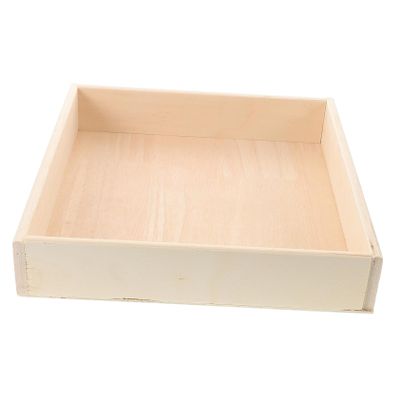 BESPORTBLE Portable Sandbox Tray for Boys and Girls Compact Wooden Boys and Girls Tray Storage Box Outdoor Indoor Playset Toy