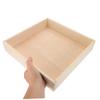 BESPORTBLE Portable Sandbox Tray for Boys and Girls Compact Wooden Boys and Girls Tray Storage Box Outdoor Indoor Playset Toy view 3
