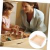 BESPORTBLE Portable Sandbox Tray for Boys and Girls Compact Wooden Boys and Girls Tray Storage Box Outdoor Indoor Playset Toy view 4