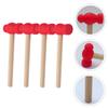 Kisangel 4pcs Hammer Educational Pounding Hitting for Safe Ergonomic Design Durable Construction for Parent Interactive Play view 2
