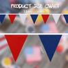 33 ft Pennant Banner Flags,Flag Triangle Bunting Garland Decorfor Fourth of July,Wedding,Birthday Party,Baby Shower,Graduation,Golf Party Decor (Blue White Red Independence Day Banner Decor) view 2