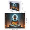 Buddha 500-Piece Wooden Jigsaw Puzzles Serene and Peaceful Image of Buddha in Tranquil Setting Engaging Puzzle for Spirituality and Meditation LoversIdeal for Adults view 2