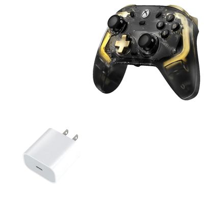 BoxWave Charger Compatible with GameSir Kaleid Flux - PD GAN miniCube (30W), 30W Tiny PD GAN Type-C Wall Charger - Winter White