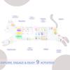 Cat Activity Wall Busy Board Panels, Toddler Learning Activity Center, Montessori Sensory Activity Board, Educational Toys for Childrens Playroom & Daycare view 2