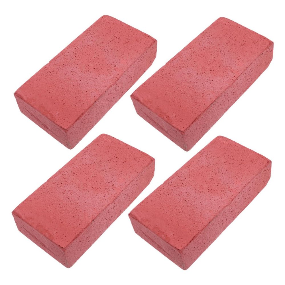Abaodam 4pcs Realistic Foam Brick Props for and Breakable Hand Prop for Halloween and Construction Toys