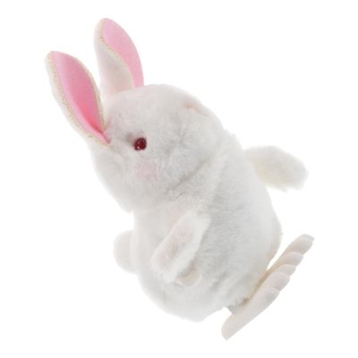 Abaodam Adorable Plush Jumping Bunny Toy for Boy Girl Wind-up for Easter Christmas and Party Favors for Indoor and Outdoor Playtime