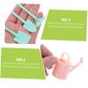 BESPORTBLE 6sets Mini Garden Tools Clean-up Toys for Boys and Girls Mini Hand Planting Tools Rake Shovel Watering Can Bucket for Outdoor Gardening Fun and Learning view 4