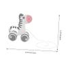 Abaodam 1pc Cartoon Animal Pull for Safe Drag Car with Smooth Surface Present for Learning and Fun for Birthdays and Holidays view 2