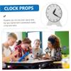 Toddmomy 1pc Hour Boys and Girls Two-Hand Clock Early Education Toys Random Color view 4