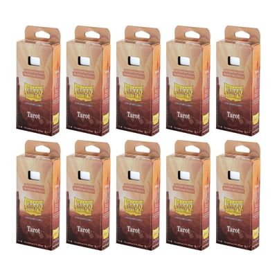 10 Packs Dragon Shield Board Game Sleeves 100 ct Tarot Size Card Sleeves Display Case