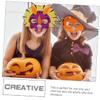 BRIGHTFUFU 15Pcs Dinosaur Masks Fun Cosplay Party Decorations for Dinosaur Themed Birthday Celebrations Comfortable Felt Design for Halloween Carnival and Cosplay Events view 3