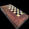 20"-inch X Large Backgammon Sets for Adults Solid Wooden Complete Game Board with Chessmen Hand Crafted Game Set Gifts for Dad, Husband view 1
