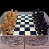 20"-inch X Large Backgammon Sets for Adults Solid Wooden Complete Game Board with Chessmen Hand Crafted Game Set Gifts for Dad, Husband view 2