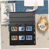 ERINGOGO 10Sheets Standard Stamp Pages for Stamp Collecting Albums Stamp Collecting Albums Transparent Holders Double Sided Design for Coin and Postage Stamp Display view 4