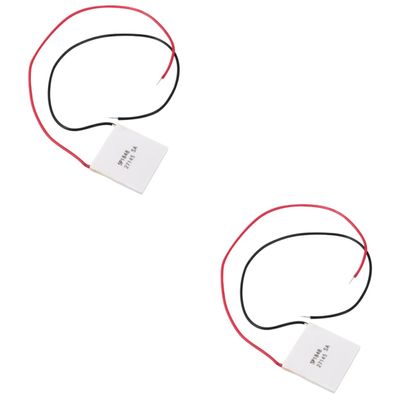 LAPYAPPE 2pcs Refrigeration Chip Cooling Peltier Module Semiconductor Cooling Heatsink