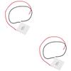 LAPYAPPE 2pcs Refrigeration Chip Cooling Peltier Module Semiconductor Cooling Heatsink view 1