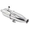 for VX SH18 02026 for HSP 102009 94122 94166 94188 1/10 RC Car 02124 Aluminum Exhaust Pipe Spare Upgrade Parts RC Car Repair Kit view 1