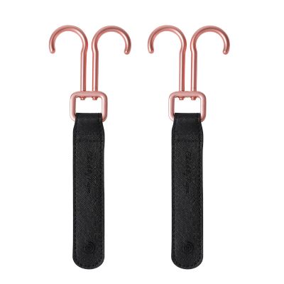 1 Pair Mom Bag Hanger Strollers Double Hook Pram Car Accessories Baby Cart Organiser Strollers Cart Hanger Clips