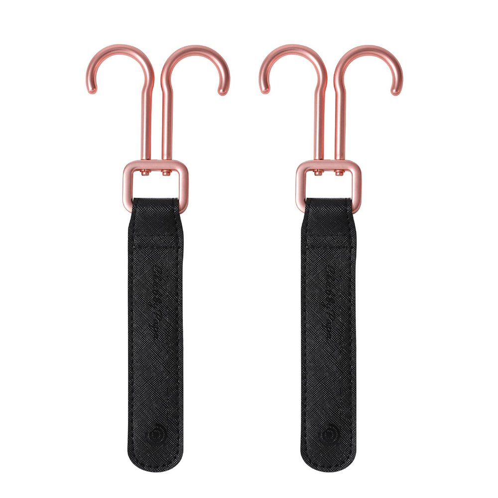 1 Pair Mom Bag Hanger Strollers Double Hook Pram Car Accessories Baby Cart Organiser Strollers Cart Hanger Clips