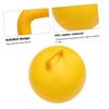 Vaguelly Inflatable Ball Yellow Jumping for Indoor and Outdoor Play Promotes Balance and Coordination Handle Suitable for Ages view 2