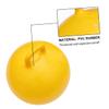 Vaguelly Inflatable Ball Yellow Jumping for Indoor and Outdoor Play Promotes Balance and Coordination Handle Suitable for Ages view 3