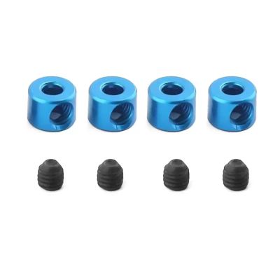 for Tamiya 53827 RC Car Accessories 4pcs Limiter Clips Metal Sway Bar Limiters Blue RC Car Repair Kit