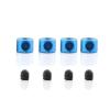 for Tamiya 53827 RC Car Accessories 4pcs Limiter Clips Metal Sway Bar Limiters Blue RC Car Repair Kit view 2