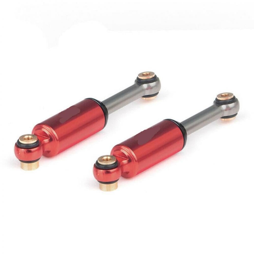 NBFFCBZP Metal 1:24 Scale Inner Spring Shock Compatible with SCX24 C10 Deadbolt B-17 RC Crawler Car Model Upgrade Modification Parts