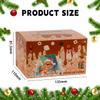 8Pack Christmas Gingerbread Man DIY Crafts Kit - Air Dry Clay Gingerbread Crafts for Kids - Creative Air Dry Clay Modeling Indoor Decorations - Kids Gingerbread Man Gift for School Winter Party view 3